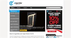 Desktop Screenshot of ecigarettereviewed.com